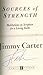 President Jimmy Carter Hand signed Autograph Sources Of Strength Book