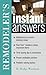 [Remodeler's Instant Answers (Instant Answer Series)] [Author: Woodson, R. Dodge] [March, 2003]