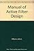 Manual of active filter design