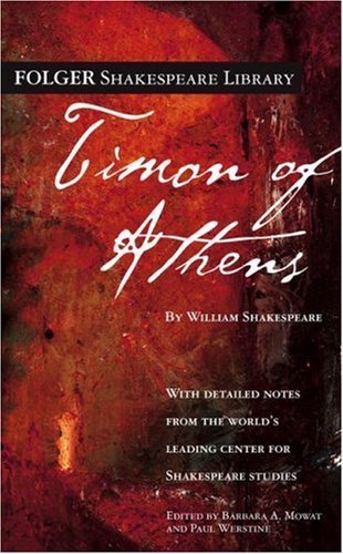 Timon of Athens (Folger Shakespeare Library) by William Shakespeare (2006-07-01)