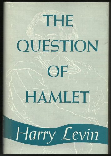The Question Of Hamlet (Hardcover)