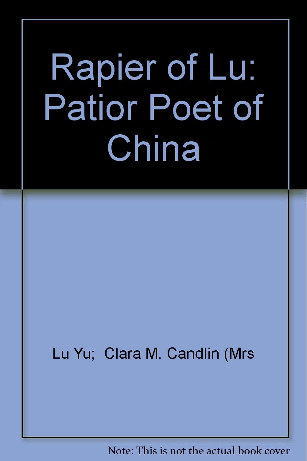 The Rapier Of Lu (Hardcover)