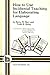 How to Use Incidental Teaching for Elaborating Language by Betty M. Hart