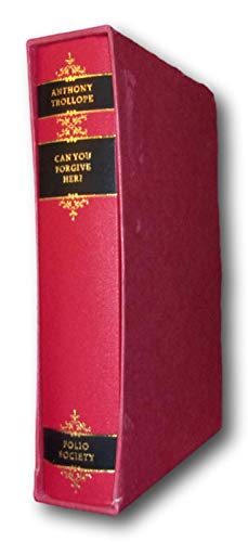 Rare -Anthony Trollope CAN YOU FORGIVE HER Deluxe Folio Society Illustrated Slipcase [Hardcover] Anthony Trollope