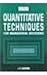 Quantitative Techniques