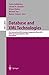 Database and XML Technologies: First International XML Database Symposium, XSYM 2003, Berlin, Germany, September 8, 2003, Proceedings (Lecture Notes in Computer Science) by Erhard Rahm (2008-06-13)