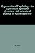 Organizational Psychology: ...