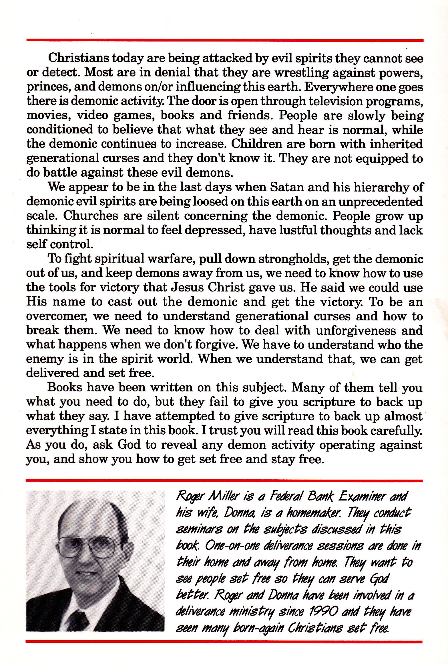 Curses, Unforgiveness, Evil Spirits, Deliverance (Paperback)