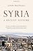 Syria: A Recent History by John McHugo(2015-03-02)