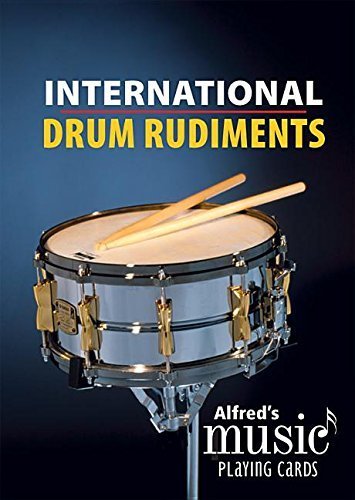 Alfred's Music Playing Cards -- International Drum Rudiments: 1 Pack, Card Deck by Dave Black (2015-05-01)