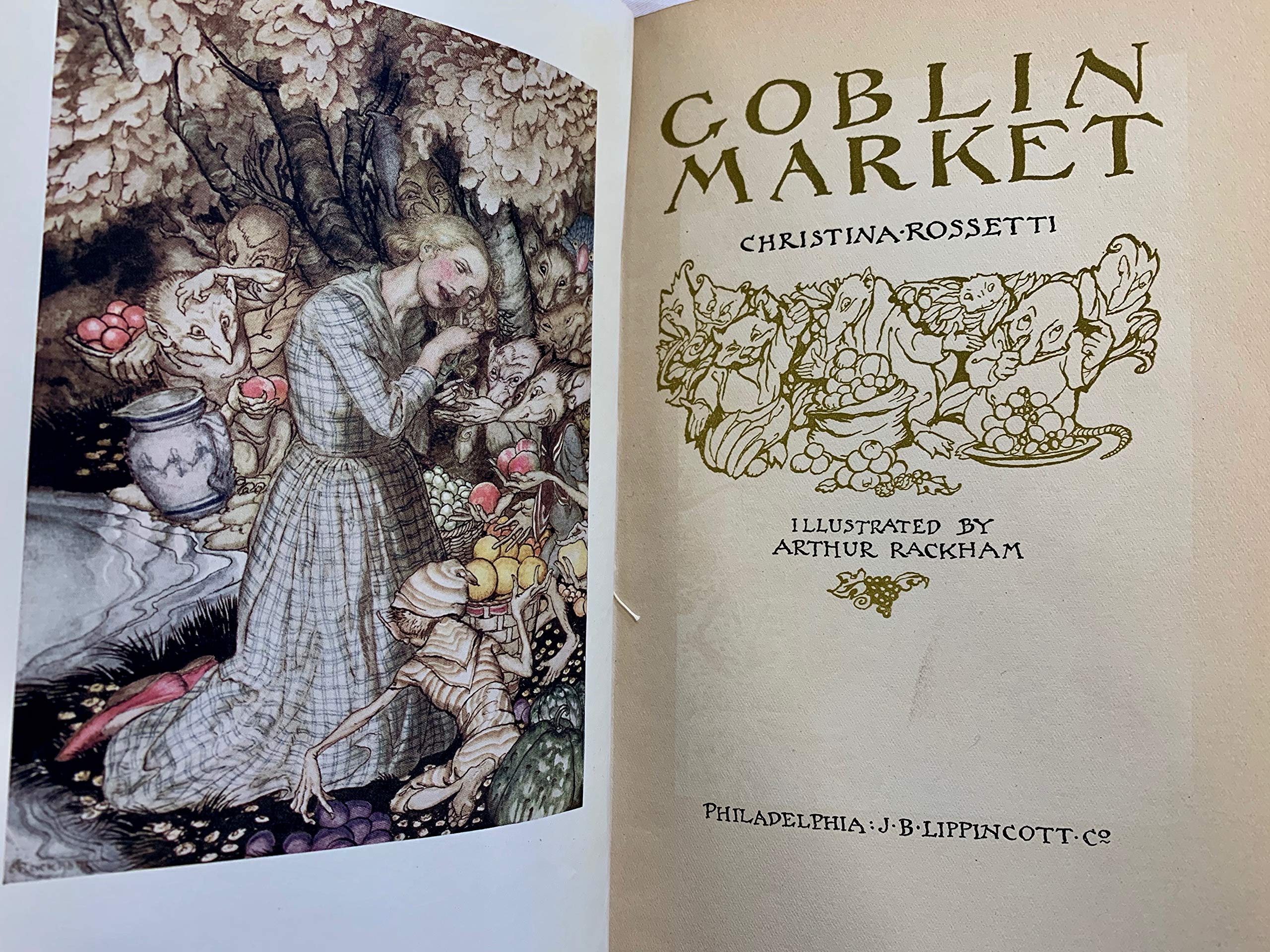 Goblin market / Christina Rossetti ; illustrated by Arthur Rackham