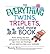 The Everything Twins, Triplets, And More Book: From Seeing The First Sonogram To