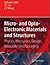 Micro And Opto Electronic Materials And Structures, 2 Vol Set (Hb 2007)