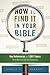 HOW TO FIND IT IN YOUR BIBLE by Pamela L. McQuade (2013-01-01)
