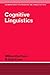 [Cognitive Linguistics (Cambridge Textbooks in Linguistics)] [Author: Croft, William] [January, 2004]