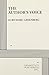 The Author's Voice by Richard Greenberg (1987-08-26)