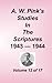 A. W. Pink's Studies in the Scriptures, Volume 12 by Arthur W. Pink (2001-09-28)