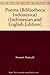 The Poems of Hamzah Fansuri (Biblioteca Indonesica) by Hamzah... by Hamzah Fansuri