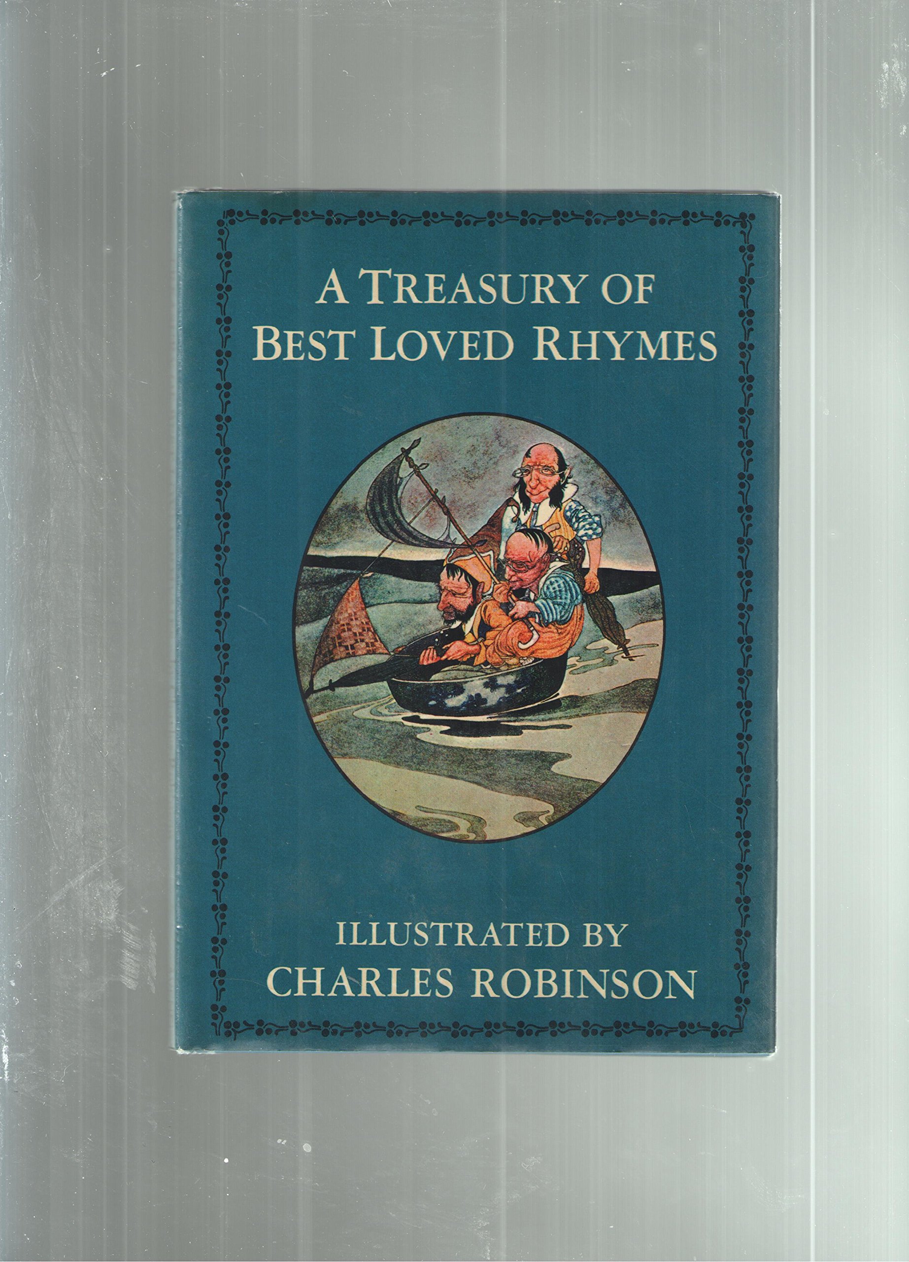 A treasury of Best Loved Nursery Ryhmes (Hardcover)