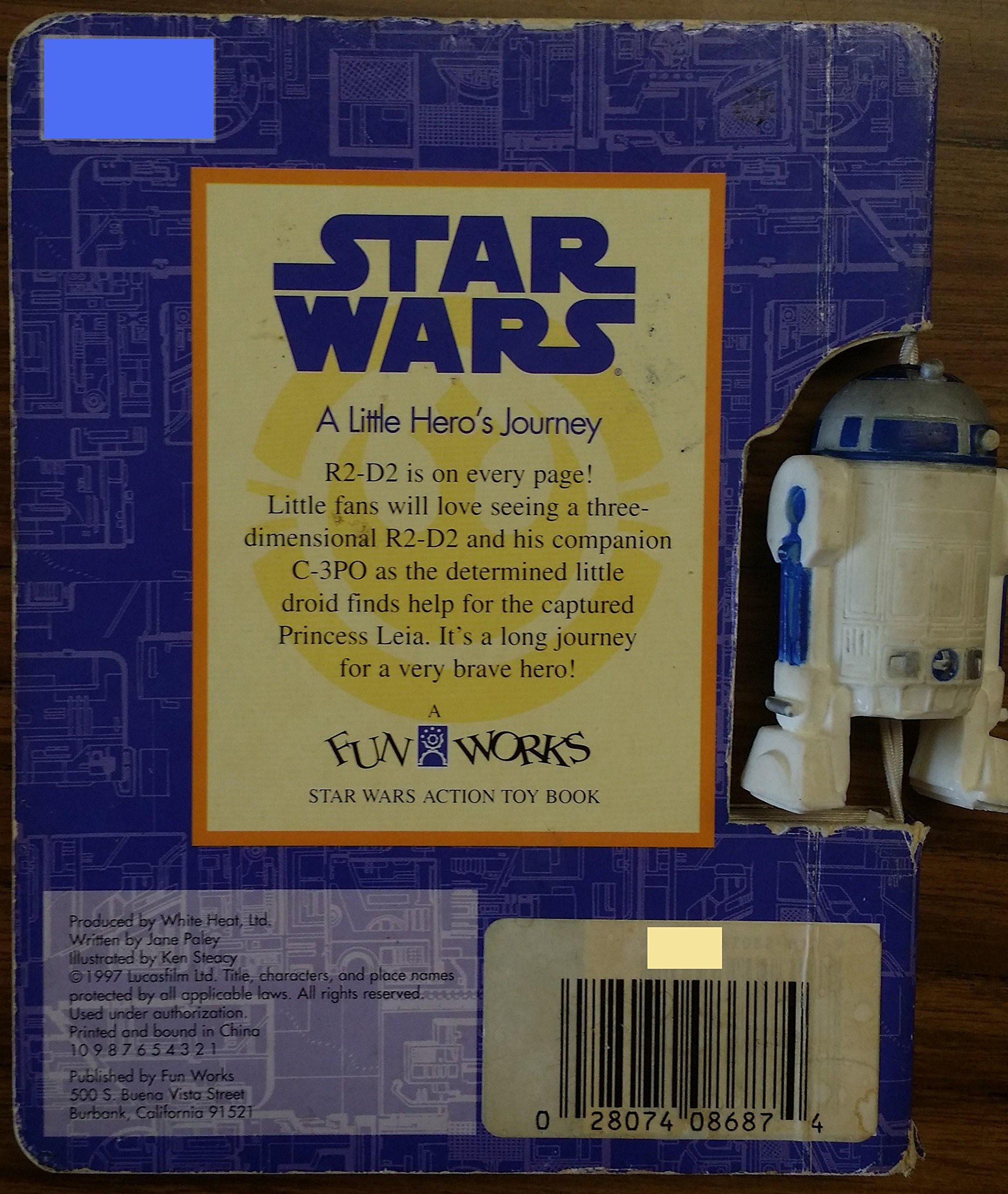 Star Wars: R2-D2's mission : a little hero's journey (A Star Wars action toy book)