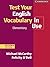 Test Your English Vocabulary in Use Elementary with Answers by Michael McCarthy (2010-03-31)