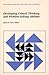 Developing Critical Thinking and Problem-Solving Abilities: New Directions for Teaching and Learning, Number 30 (J-B TL Single Issue Teaching and Learning)