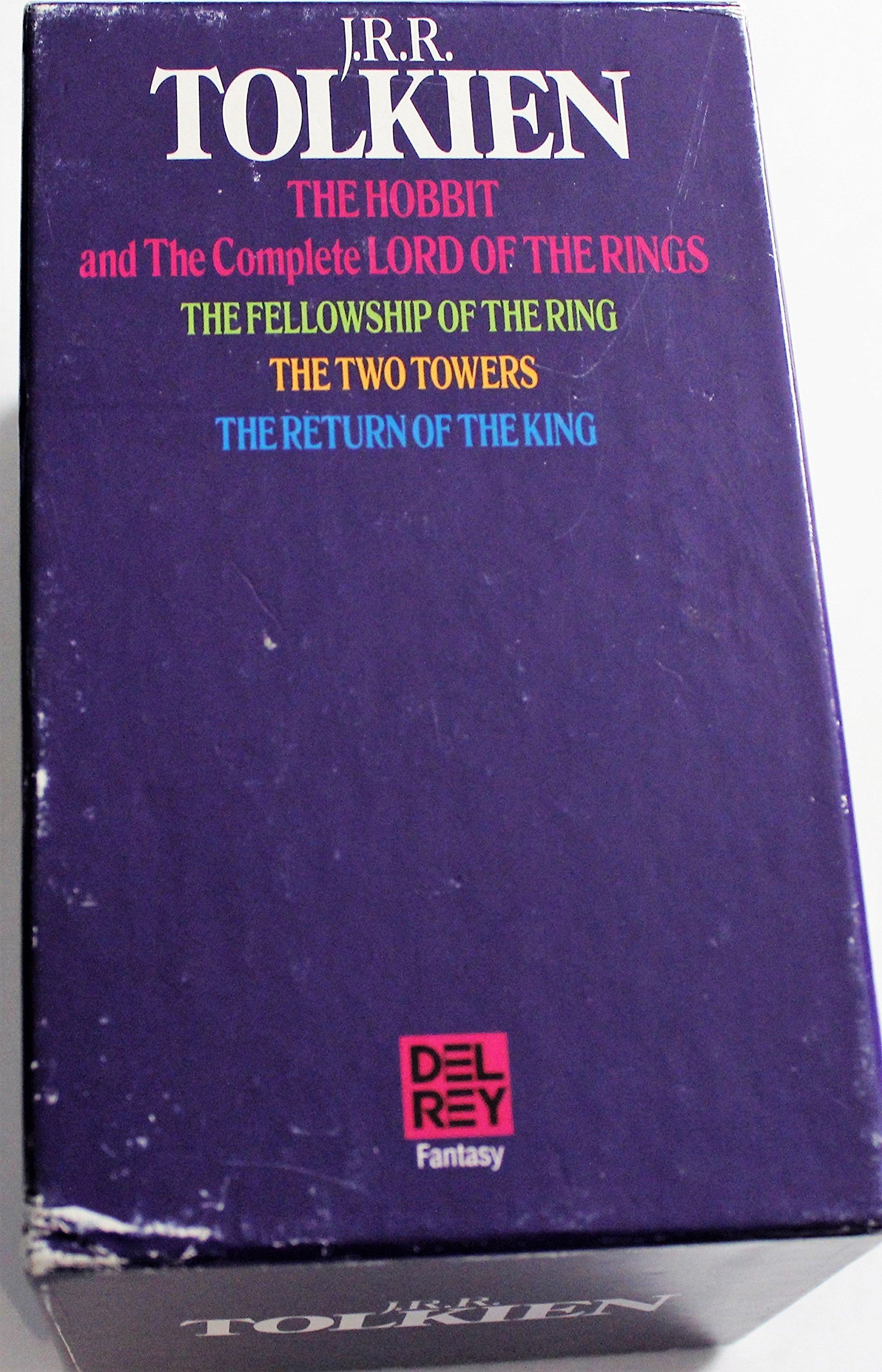 J.R.R.Tolkein The Hobbit and the complete Lord of the Rings