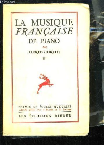 La musique française de piano i. (Paperback)