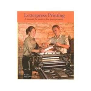 Letterpress Printing: A Manual for Modern Fine Press Printers (Hardcover)