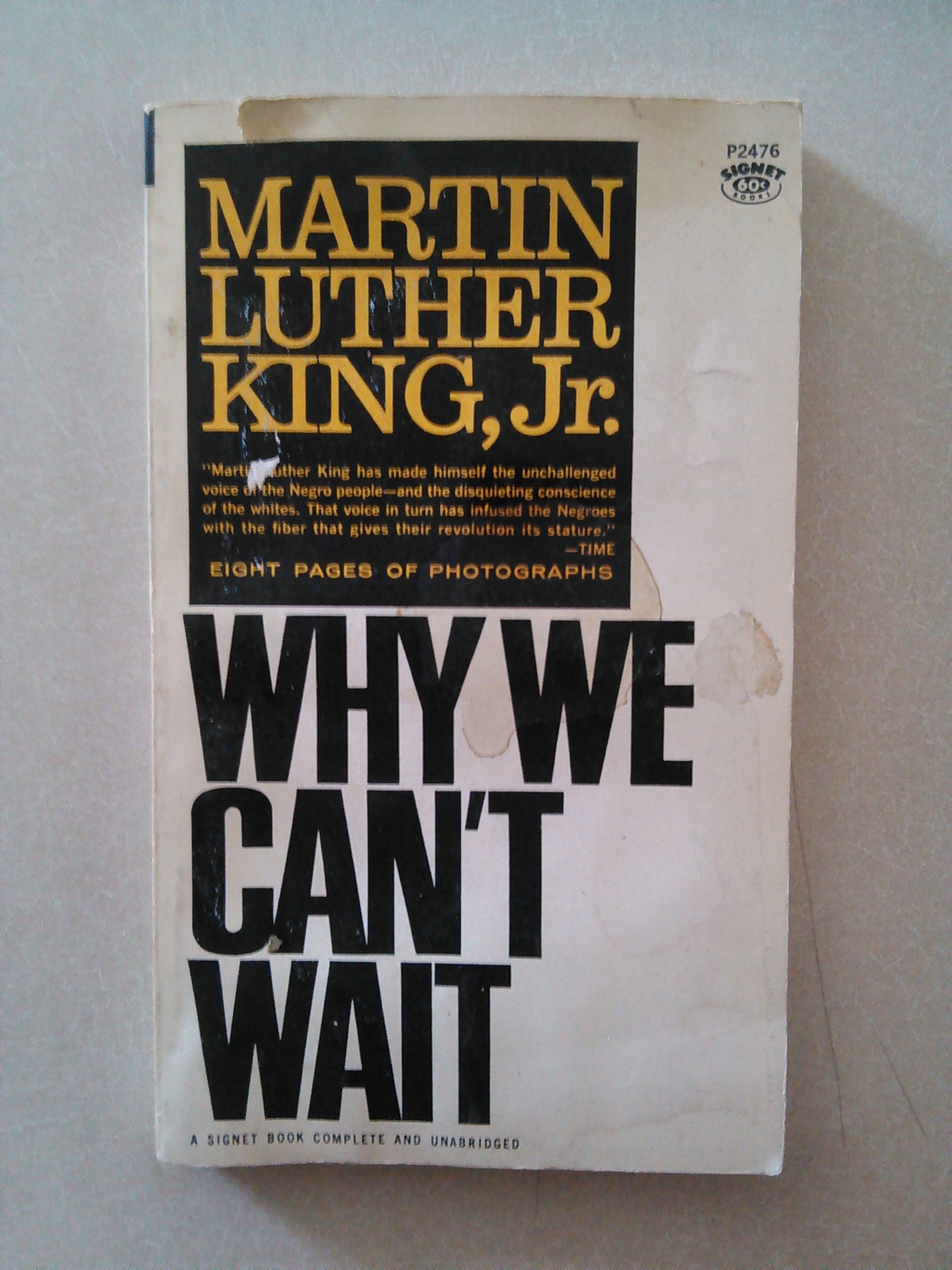 Why We Can't Wait