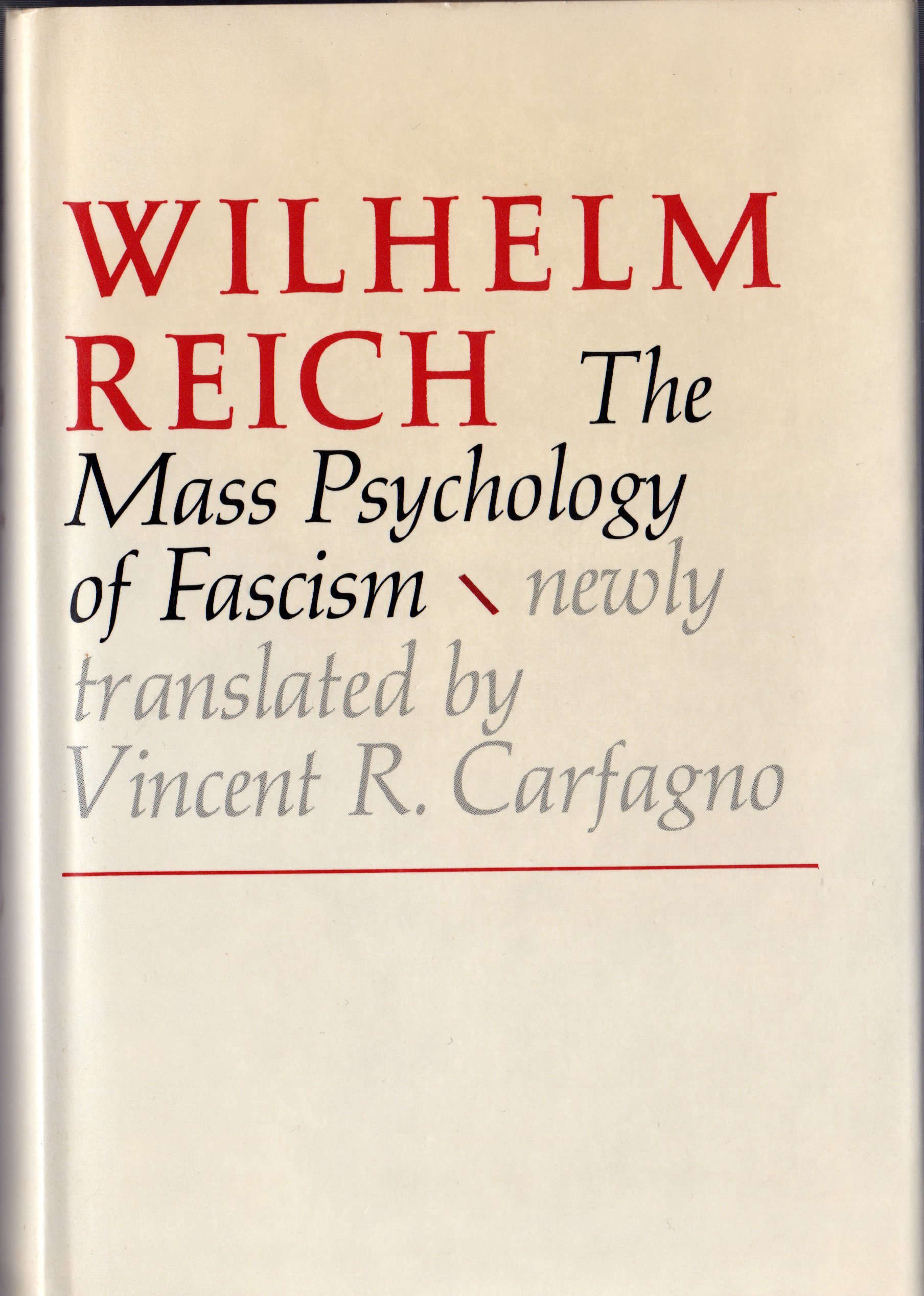 Mass Psychology Of Fascism