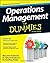 Operations Management For Dummies (For Dummies (Business & Personal Finance)) by Anderson MSE, Mary Ann, Anderson PhD, Edward, Parker PhD, Ge (2013) Paperback