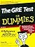 The GRE Test For Dummies by...