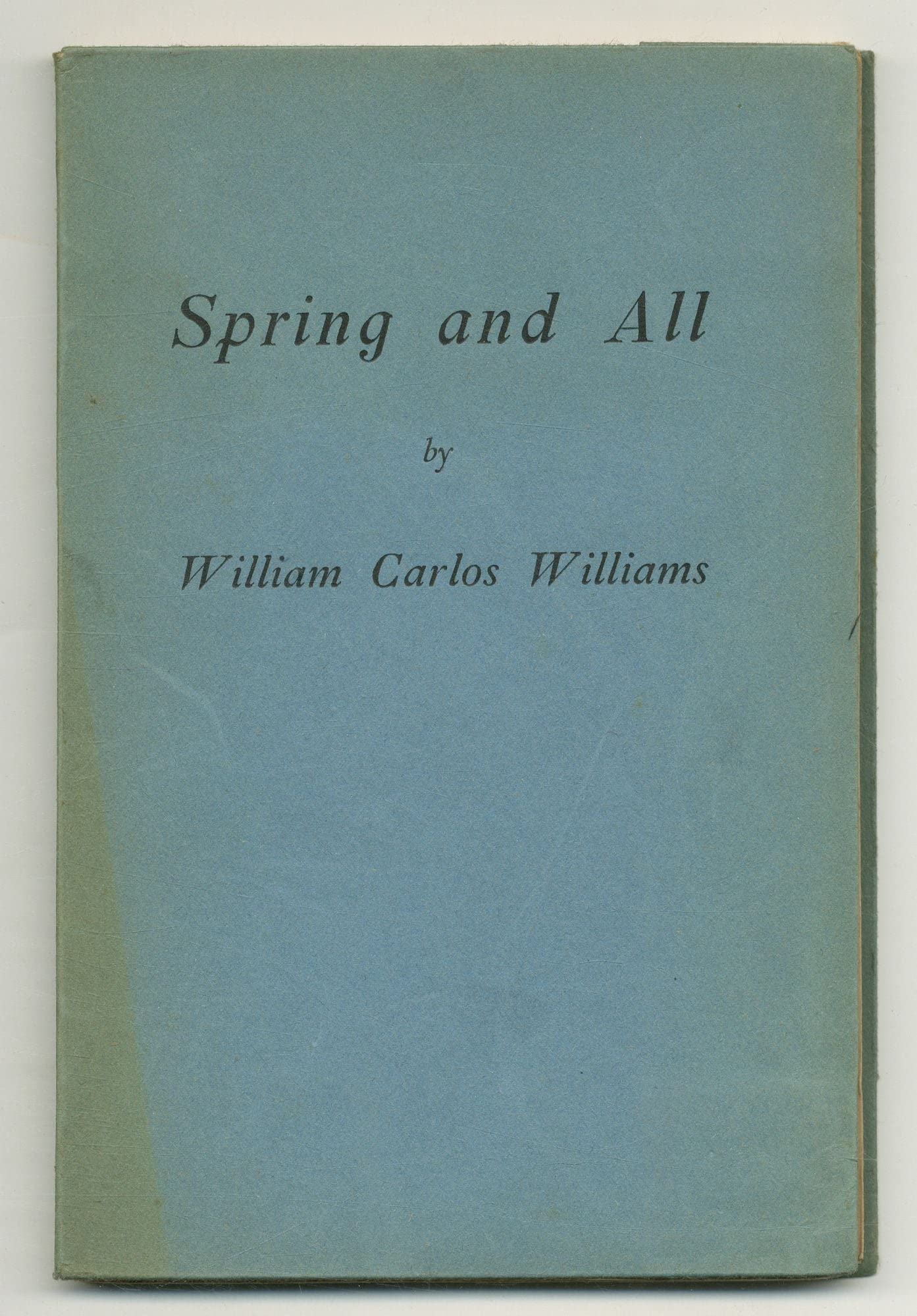 Spring and All
