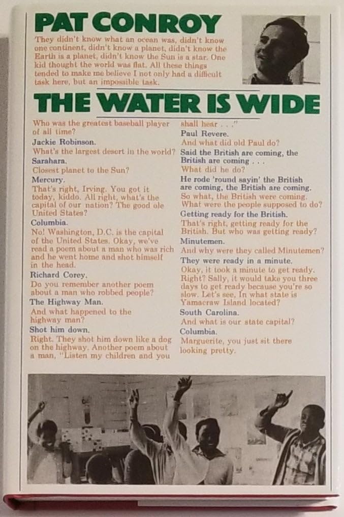 The Water is Wide [Signed by Conroy]