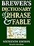 Brewer's Dictionary of Phrase and Fable by Adrian Room (2000-05-01)