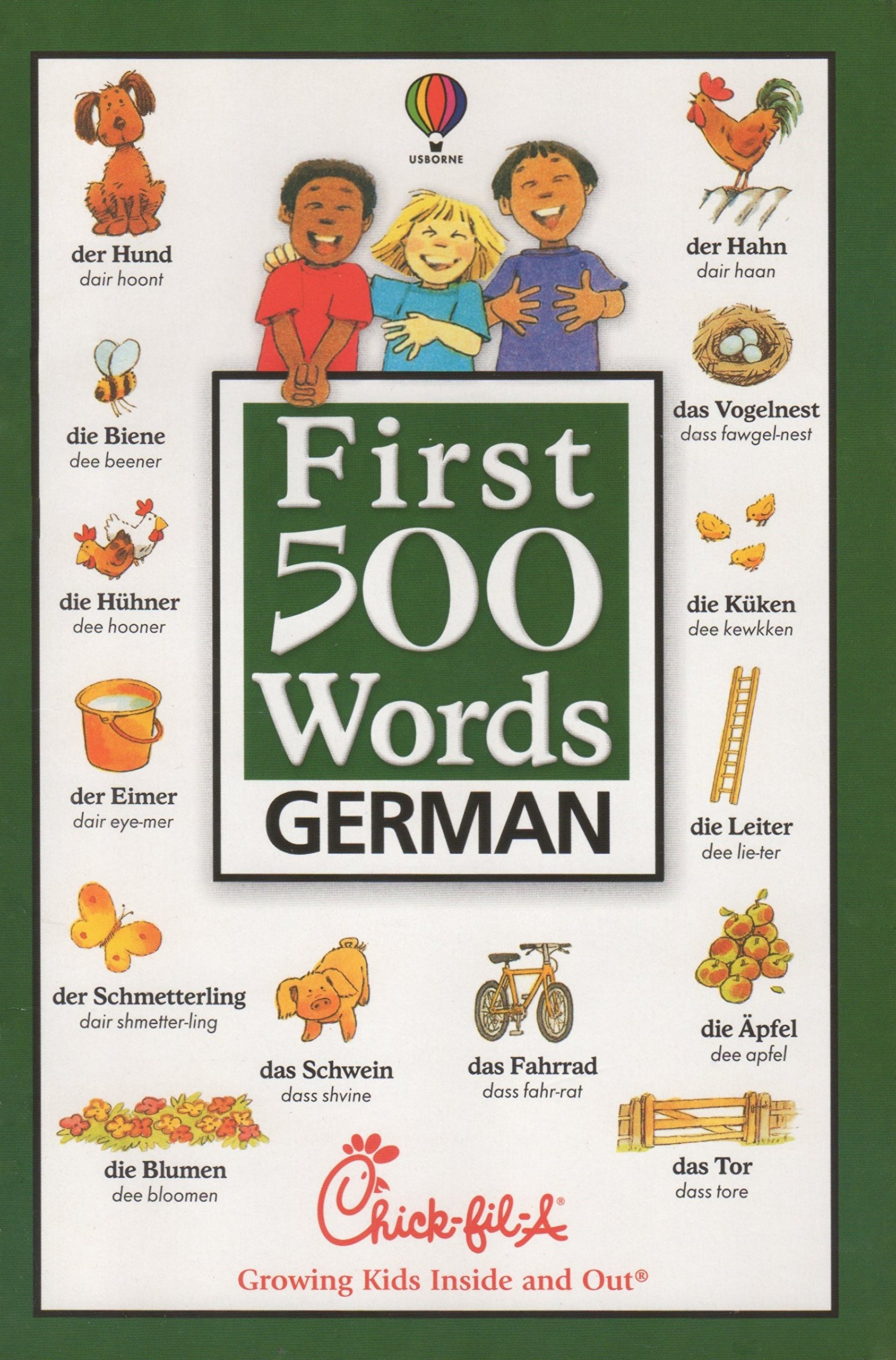 First 500 Words German (Paperback)
