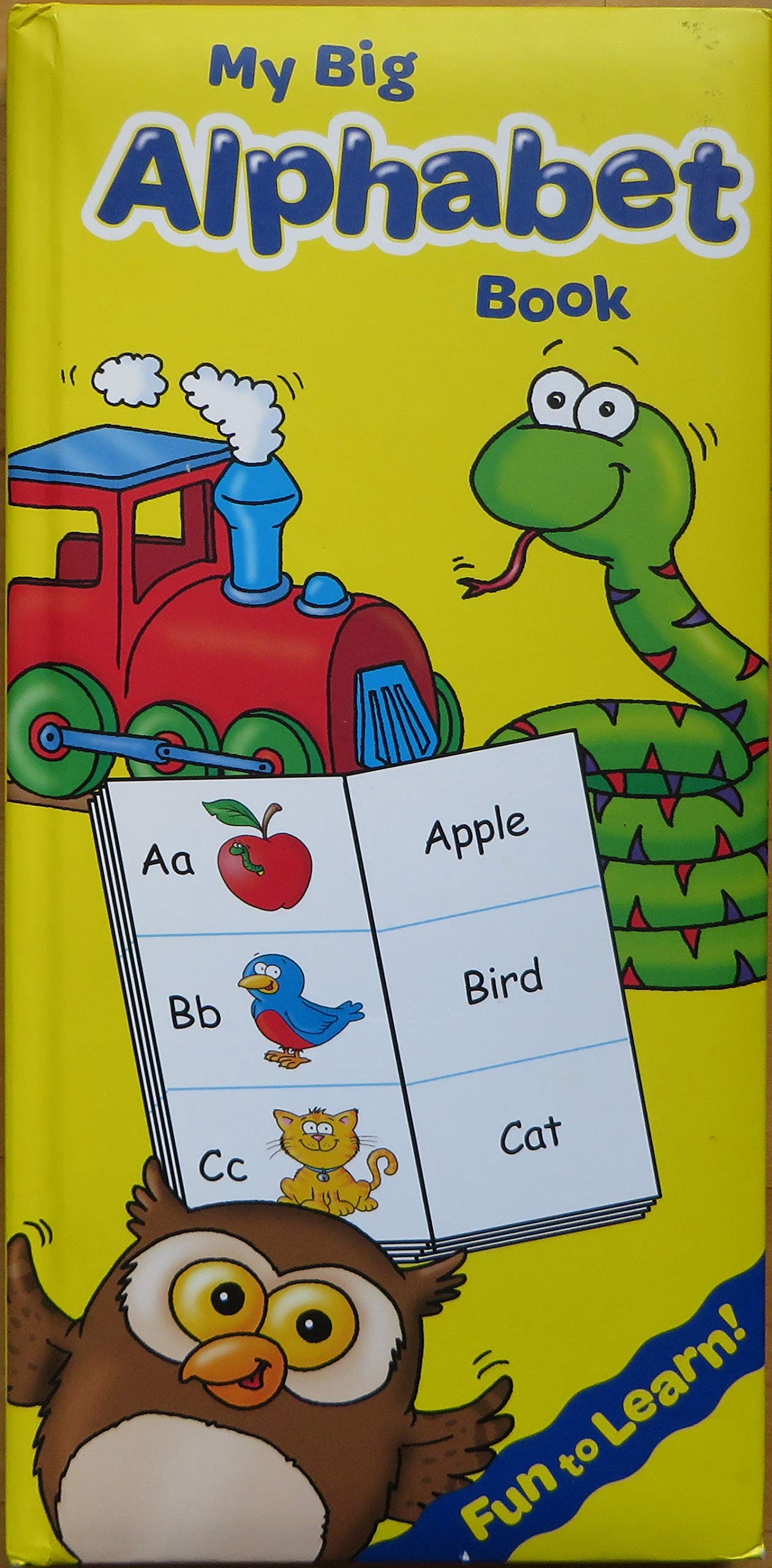 My big alphabet book (Board Book)