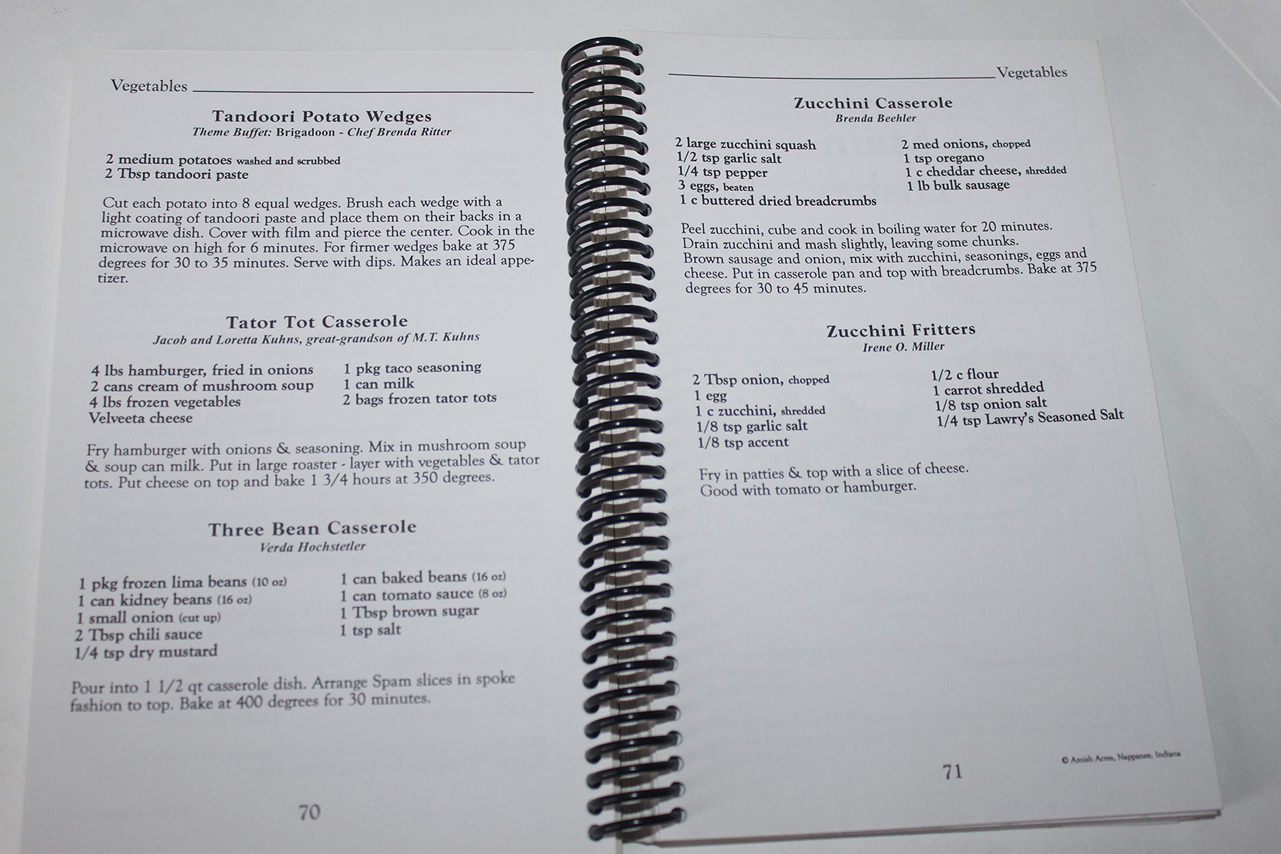 Amish Acres Recipe Book (Paperback)