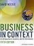 Business in Context by Need...