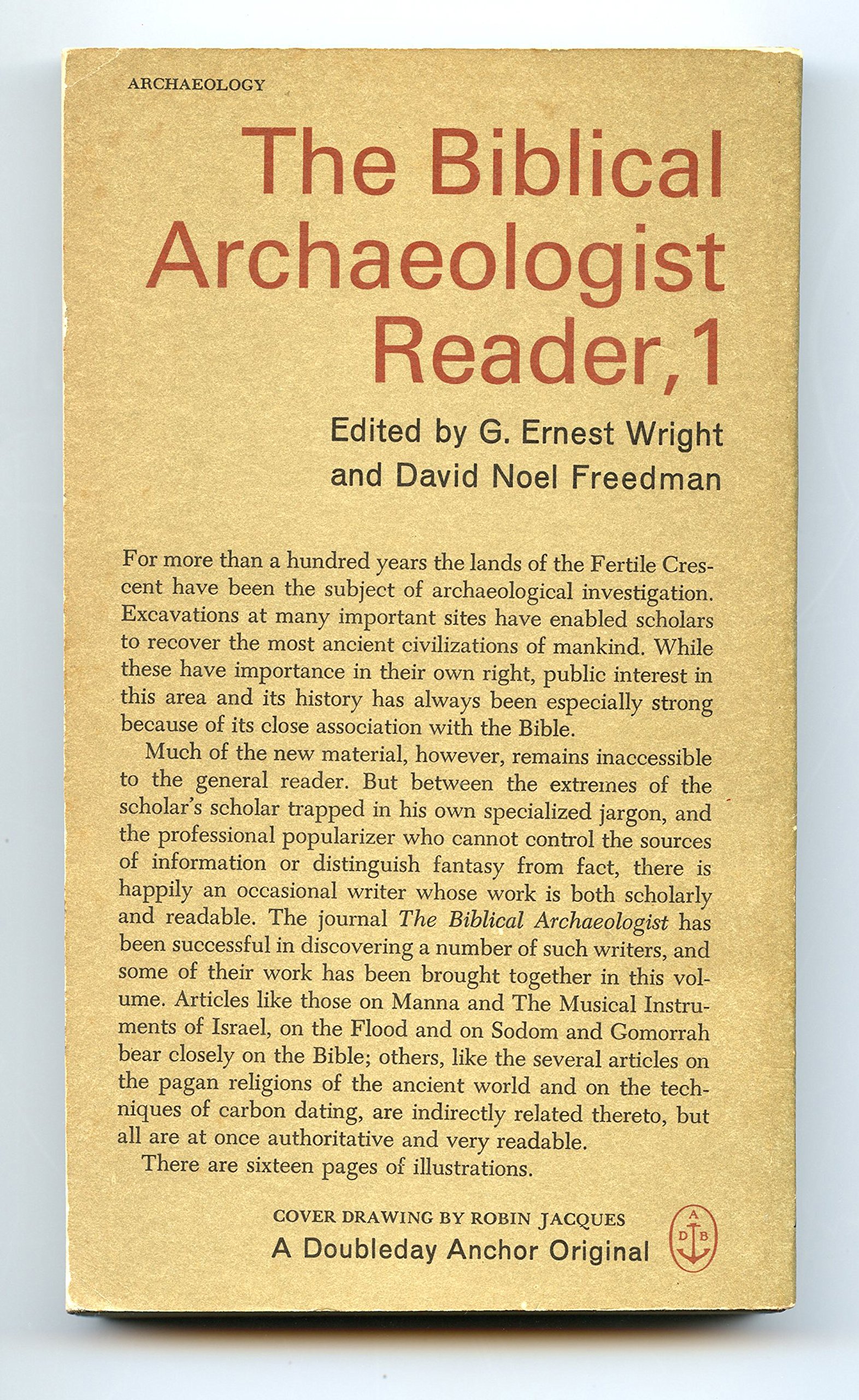 The Biblical Archaeologist Reader (Paperback)