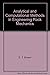 Analytical and computational methods in engineering rock mechanics
