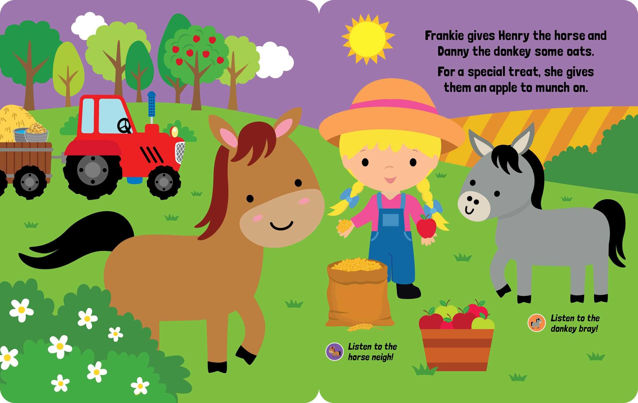 On the Farm: 10-Button Sound Book (Board Book)