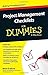 Project Management Checklists For Dummies by Graham, Nick (November 24, 2014) Paperback
