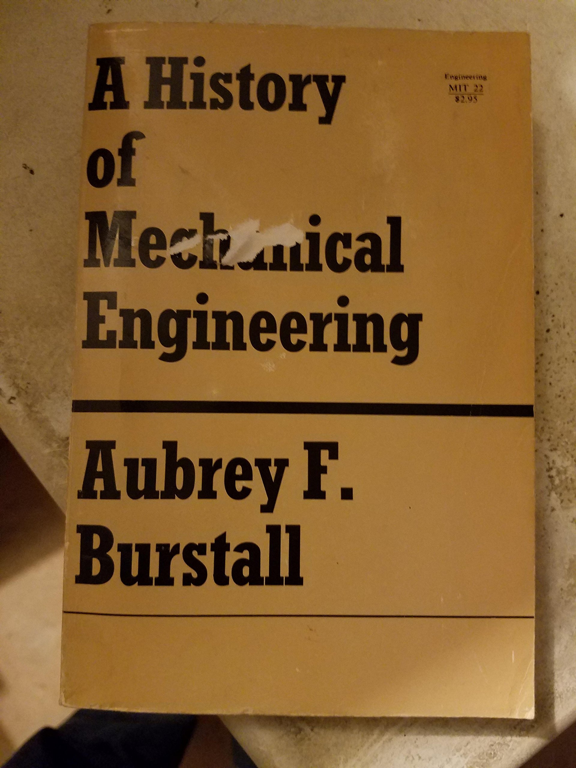 A History of Mechanical Engineering (Paperback)