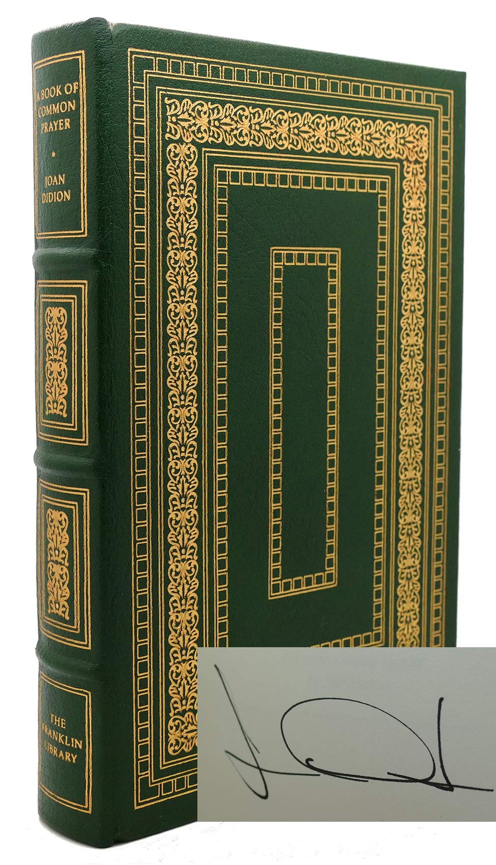 A BOOK OF COMMON PRAYER Signed 1st Franklin Library