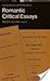 Romantic Critical Essays (Cambridge English Prose Texts)