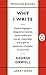 Penguin Great Ideas : Why I Write by George Orwell (2004-09-02)
