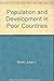 Population and Development in Poor Countries by Julian Lincoln Simon (1992-06-03)