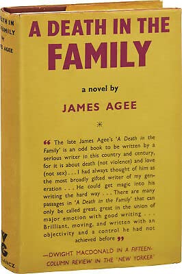 Rare James Agee A DEATH IN THE FAMILY First UK Edition 1st Edition 1958 1st edit/1st print Victor Gollancz [Hardcover] James Agee [Hardcover] James Agee